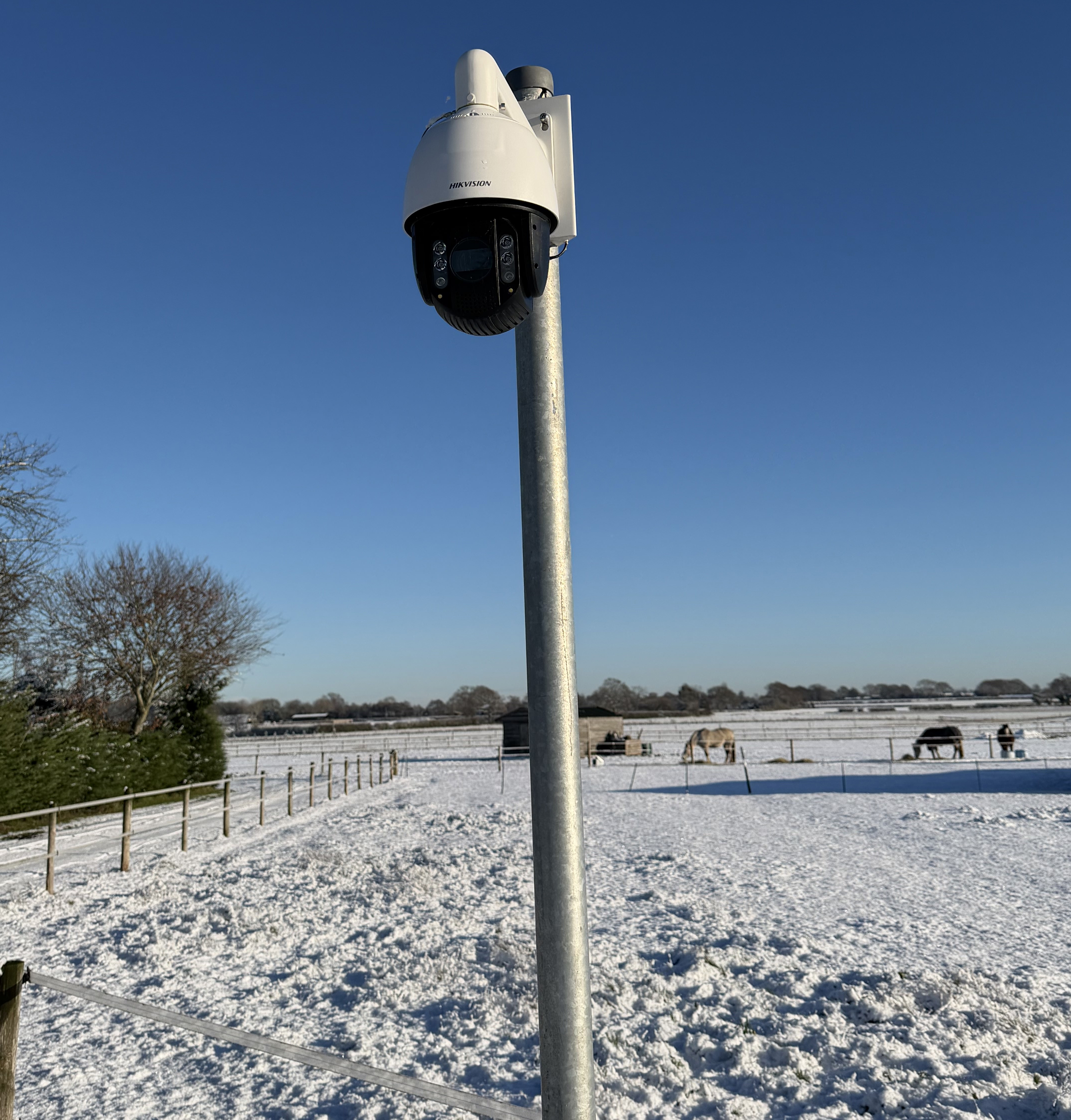 CCTV installation by Upton's Electrical in Shropshire