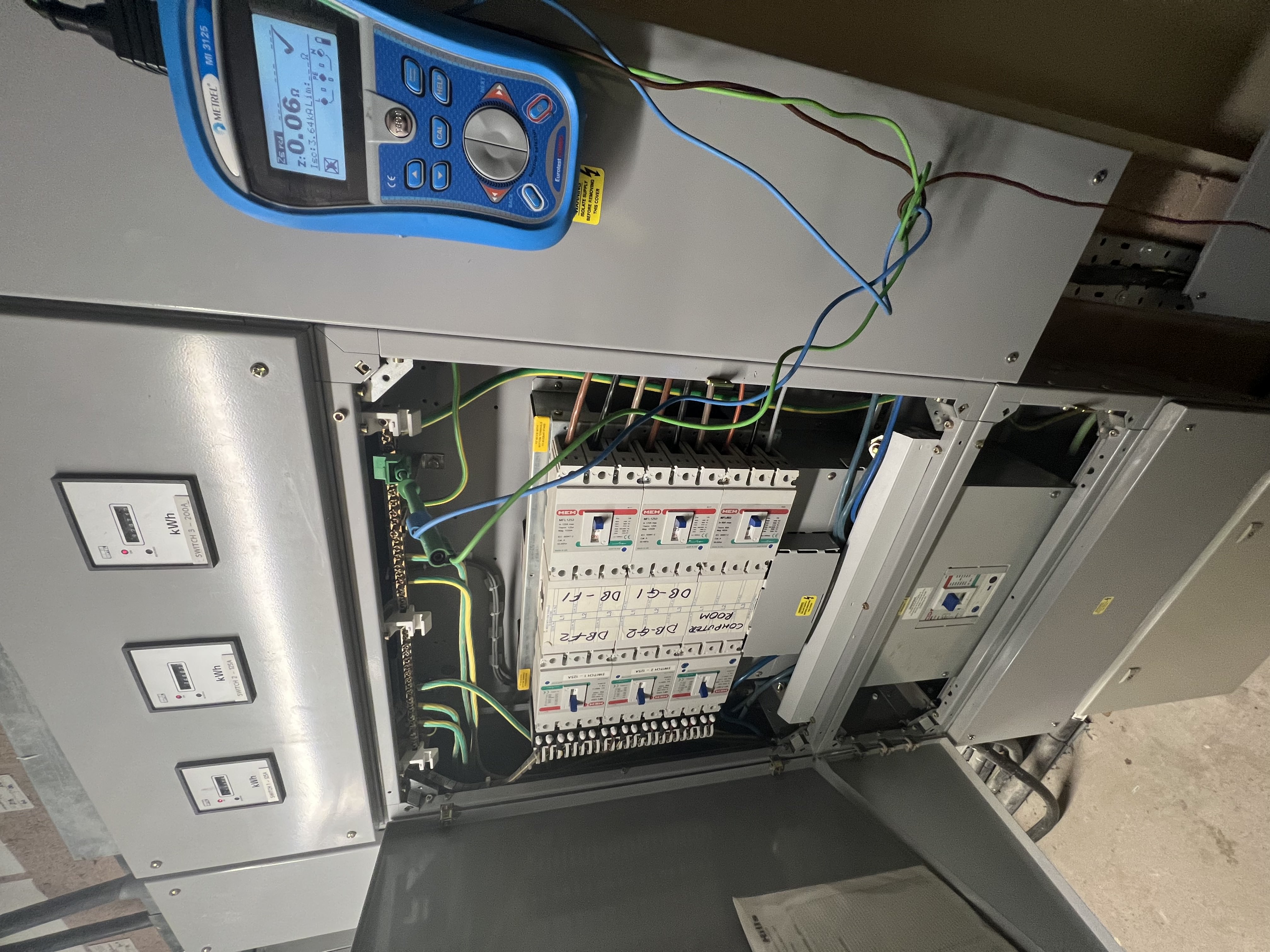 Electrical installation inspection and EICR work by Upton's Electrical in Shropshire