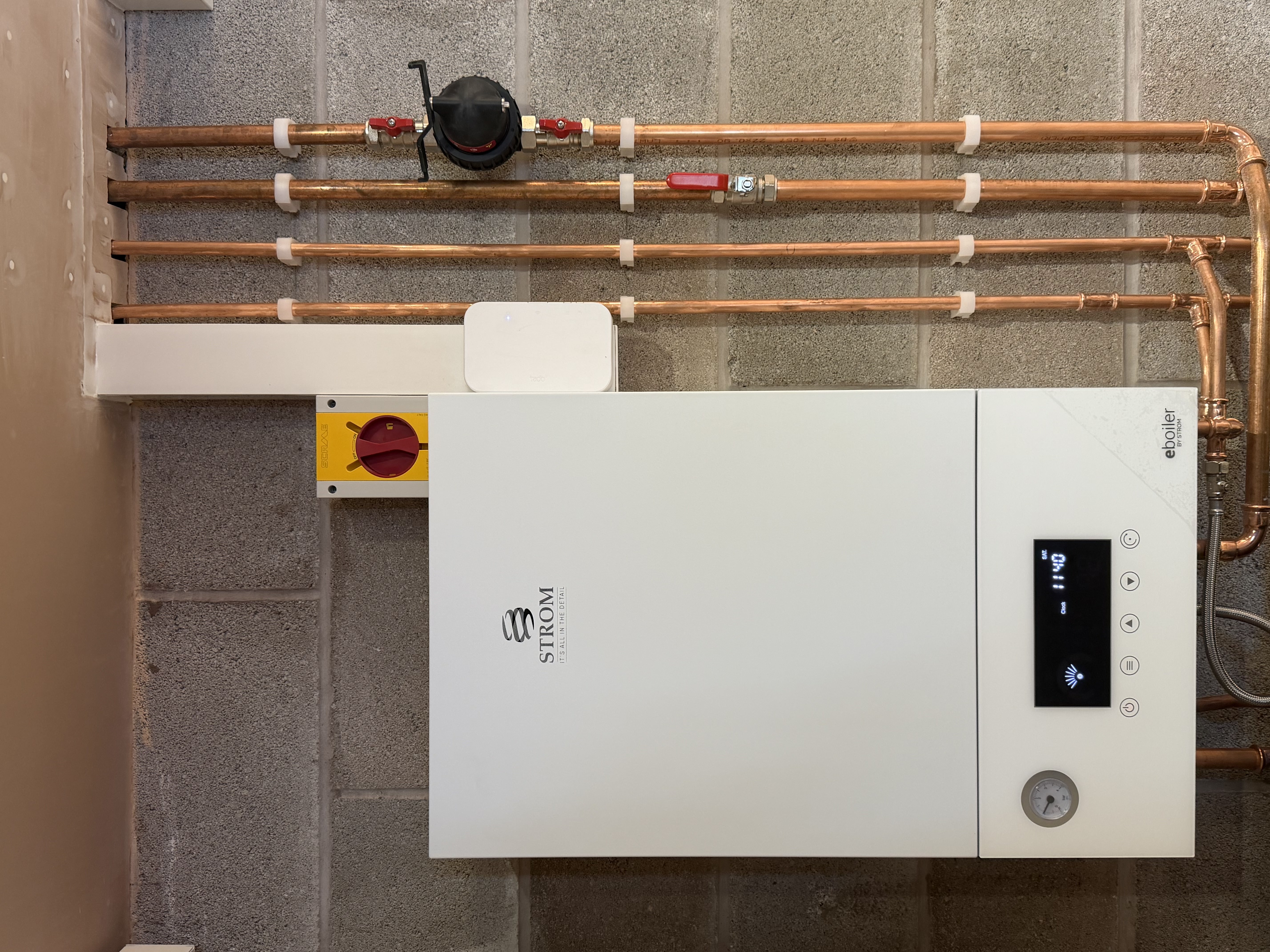 Electrical boiler and smart heating installation in Telford